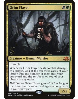 Magic: The Gathering Grim Flayer (184) Lightly Played Foil
