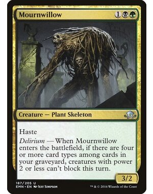 Magic: The Gathering Mournwillow (187) Lightly Played