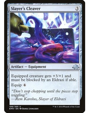 Magic: The Gathering Slayer's Cleaver (198) Lightly Played