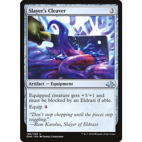 Magic: The Gathering Slayer's Cleaver (198) Lightly Played