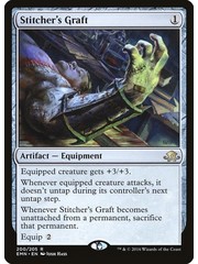 Magic: The Gathering Stitcher's Graft (200) Lightly Played