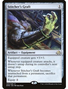 Magic: The Gathering Stitcher's Graft (200) Lightly Played