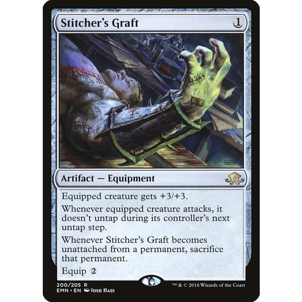 Magic: The Gathering Stitcher's Graft (200) Lightly Played