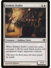 Magic: The Gathering Kithkin Zealot (009) Moderately Played