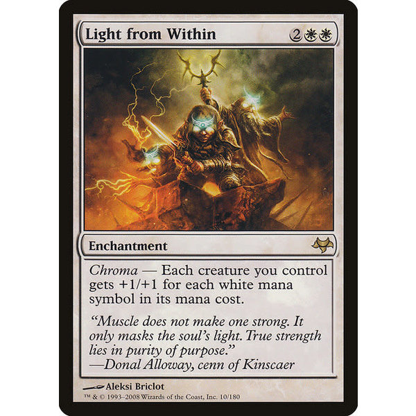 Magic: The Gathering Light from Within (010) Moderately Played