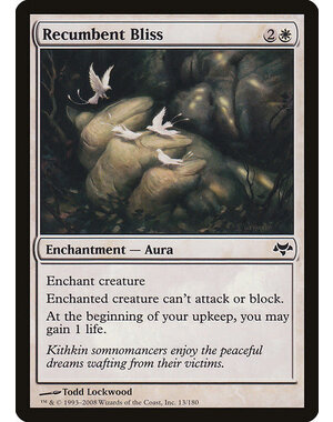 Magic: The Gathering Recumbent Bliss (013) Moderately Played