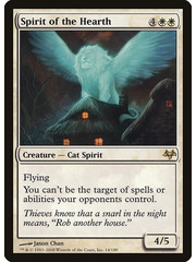 Magic: The Gathering Spirit of the Hearth (014) Moderately Played