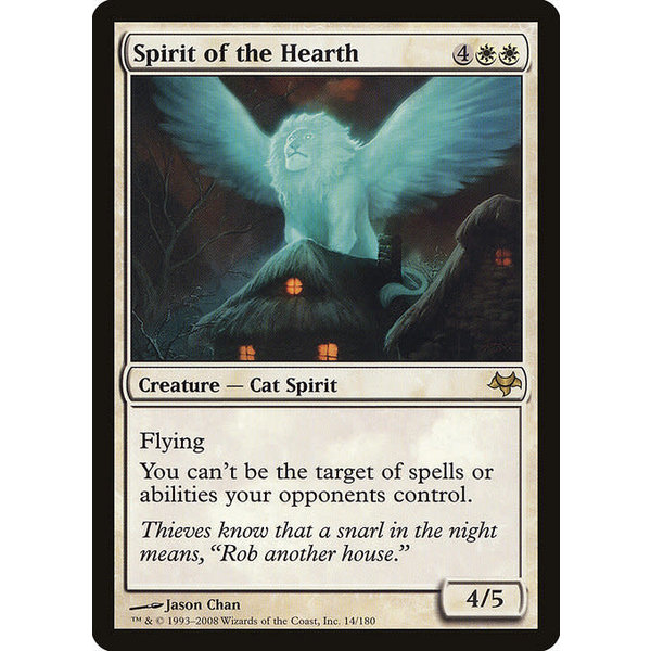 Magic: The Gathering Spirit of the Hearth (014) Moderately Played