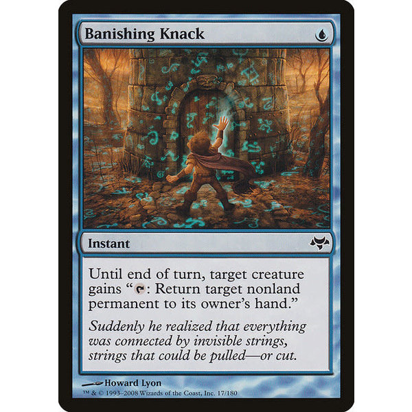 Magic: The Gathering Banishing Knack (017) Moderately Played