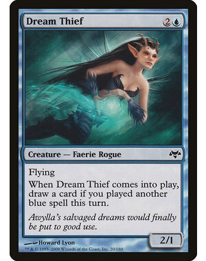 Magic: The Gathering Dream Thief (020) Moderately Played Foil