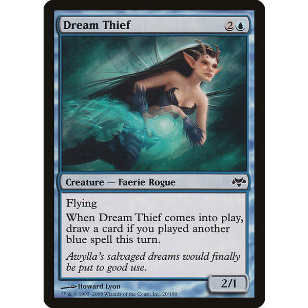 Magic: The Gathering Dream Thief (020) Moderately Played Foil