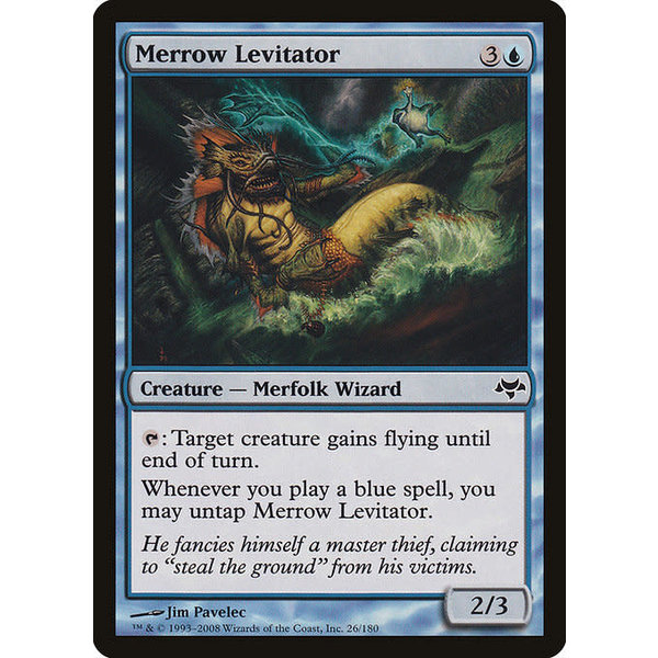 Magic: The Gathering Merrow Levitator (026) Moderately Played