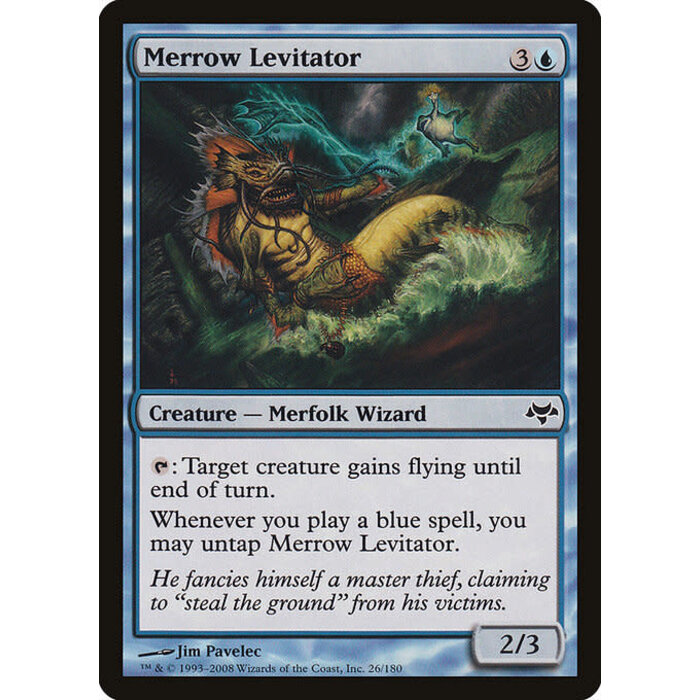 Magic: The Gathering Merrow Levitator (026) Moderately Played