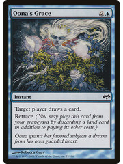 Magic: The Gathering Oona's Grace (027) Moderately Played