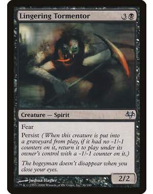 Magic: The Gathering Lingering Tormentor (036) Moderately Played