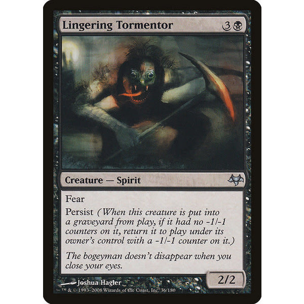 Magic: The Gathering Lingering Tormentor (036) Moderately Played