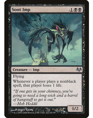 Magic: The Gathering Soot Imp (043) Moderately Played