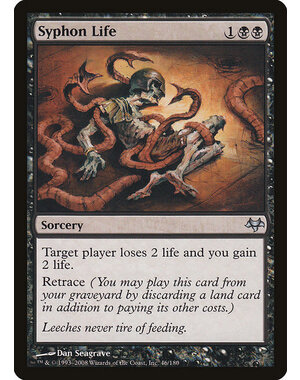 Magic: The Gathering Syphon Life (046) Moderately Played
