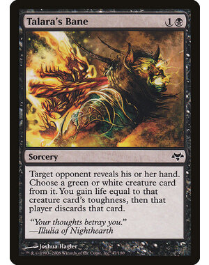 Magic: The Gathering Talara's Bane (047) Moderately Played