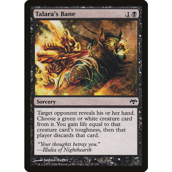 Magic: The Gathering Talara's Bane (047) Moderately Played