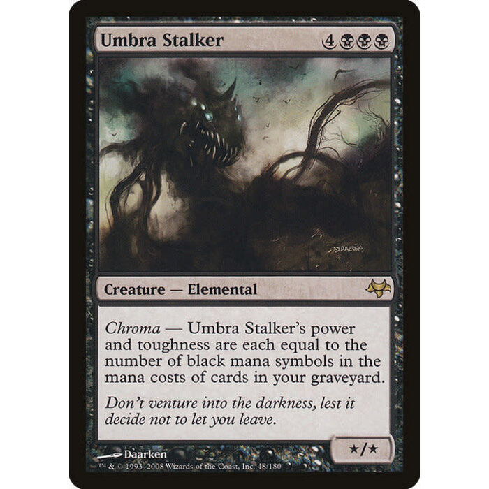 Magic: The Gathering Umbra Stalker (048) Moderately Played