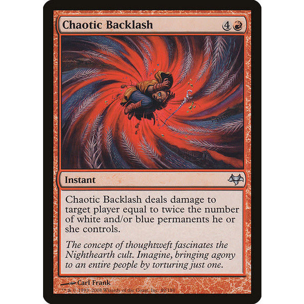 Magic: The Gathering Chaotic Backlash (049) Moderately Played