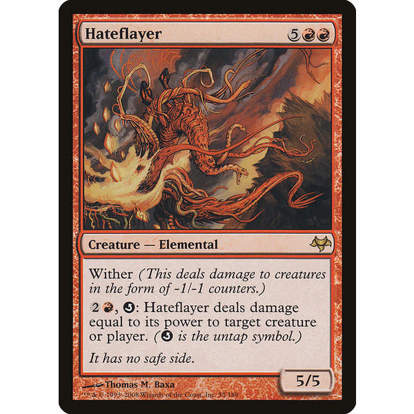 Magic: The Gathering Hateflayer (055) Moderately Played Foil - Chinese (S)