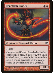 Magic: The Gathering Heartlash Cinder (056) Moderately Played