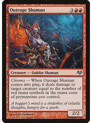 Magic: The Gathering Outrage Shaman (059) Moderately Played