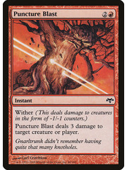 Magic: The Gathering Puncture Blast (060) Moderately Played