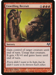 Magic: The Gathering Unwilling Recruit (064) Moderately Played Foil