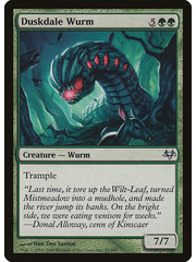 Magic: The Gathering Duskdale Wurm (067) Moderately Played