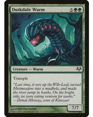 Magic: The Gathering Duskdale Wurm (067) Moderately Played