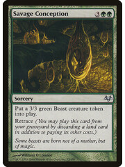 Magic: The Gathering Savage Conception (075) Moderately Played