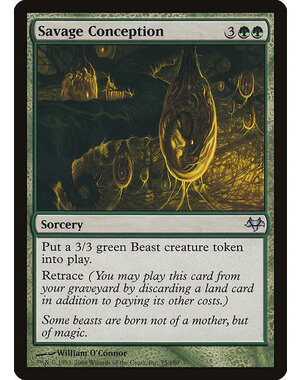 Magic: The Gathering Savage Conception (075) Moderately Played