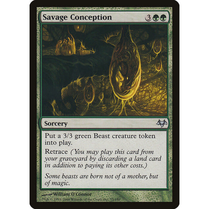 Magic: The Gathering Savage Conception (075) Moderately Played