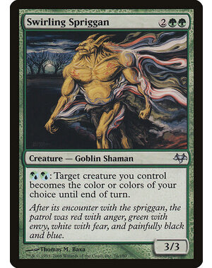 Magic: The Gathering Swirling Spriggan (076) Moderately Played