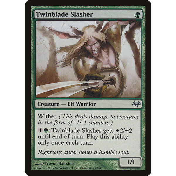 Magic: The Gathering Twinblade Slasher (079) Moderately Played