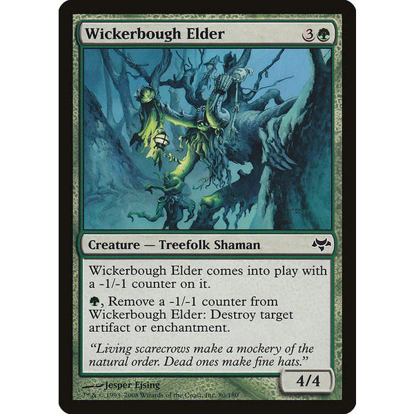 Magic: The Gathering Wickerbough Elder (080) Moderately Played
