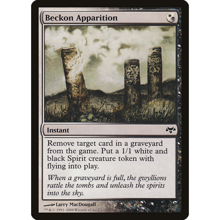 Magic: The Gathering Beckon Apparition (082) Moderately Played