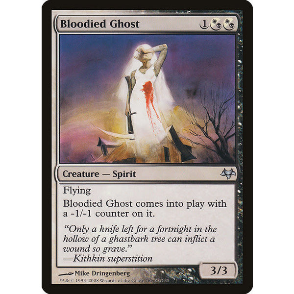 Magic: The Gathering Bloodied Ghost (083) Moderately Played