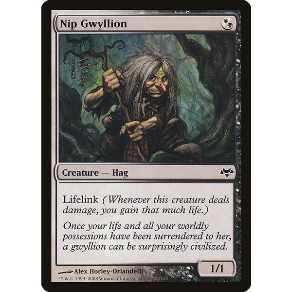 Magic: The Gathering Nip Gwyllion (092) Moderately Played Foil