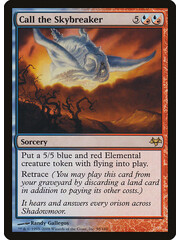 Magic: The Gathering Call the Skybreaker (098) Moderately Played