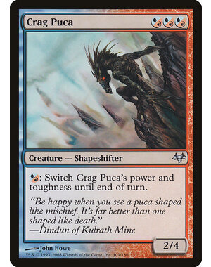 Magic: The Gathering Crag Puca (101) Moderately Played