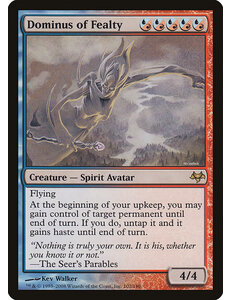Magic: The Gathering Dominus of Fealty (102) Heavily Played