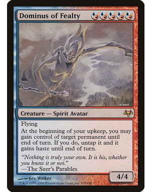 Magic: The Gathering Dominus of Fealty (102) Heavily Played