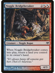 Magic: The Gathering Noggle Bridgebreaker (107) Moderately Played