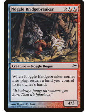 Magic: The Gathering Noggle Bridgebreaker (107) Moderately Played