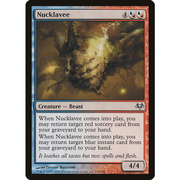 Magic: The Gathering Nucklavee (110) Moderately Played