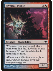Magic: The Gathering Riverfall Mimic (111) Moderately Played